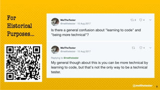 Charla TestingUy 2019 - Ready Tester One? Go!