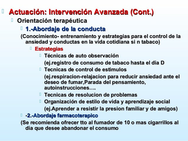 La carraspera al fumar el tratamiento
