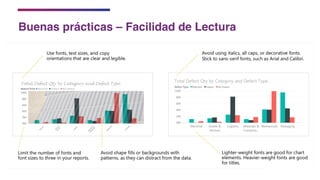 Buenas prácticas – Facilidad de Lectura
 