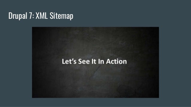 xml sitemap drupal module