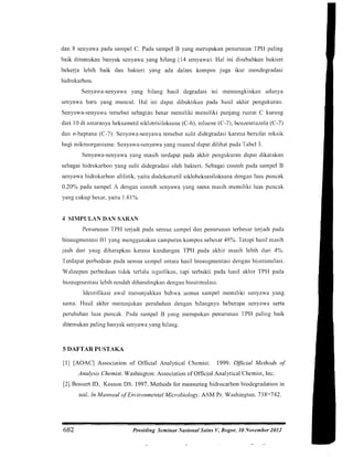 BIOREMEDIASI SENYAWA HIDROKARBON PADA TANAH TERCEMAR LIMBAH MINYAK BERA ...