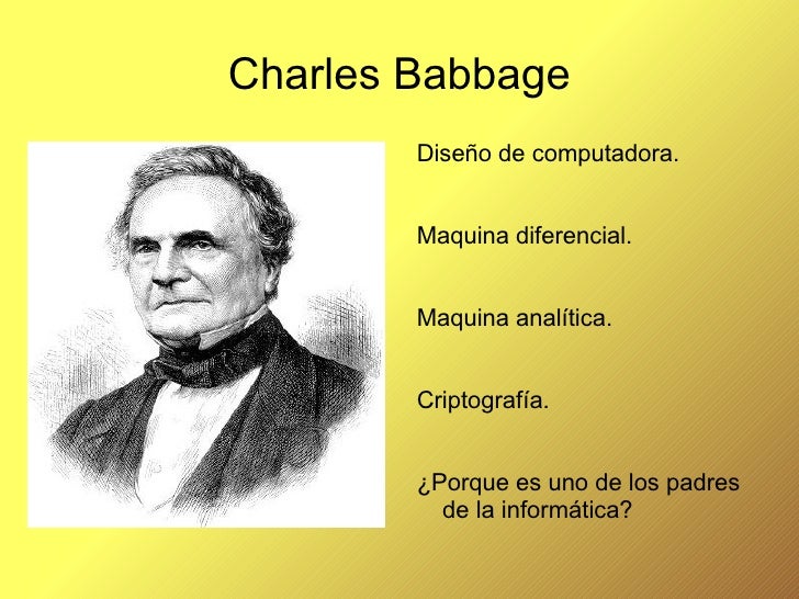 Charles Babbage Aportaciones A La Administracion es.slideshare.net