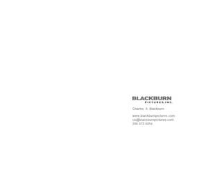 Blackburn Pictures Inc. Product Portfolio
