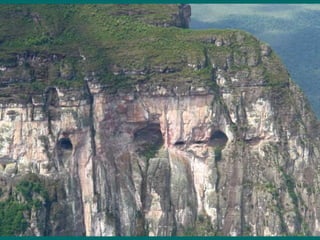 Cerro Autana and its caves.  