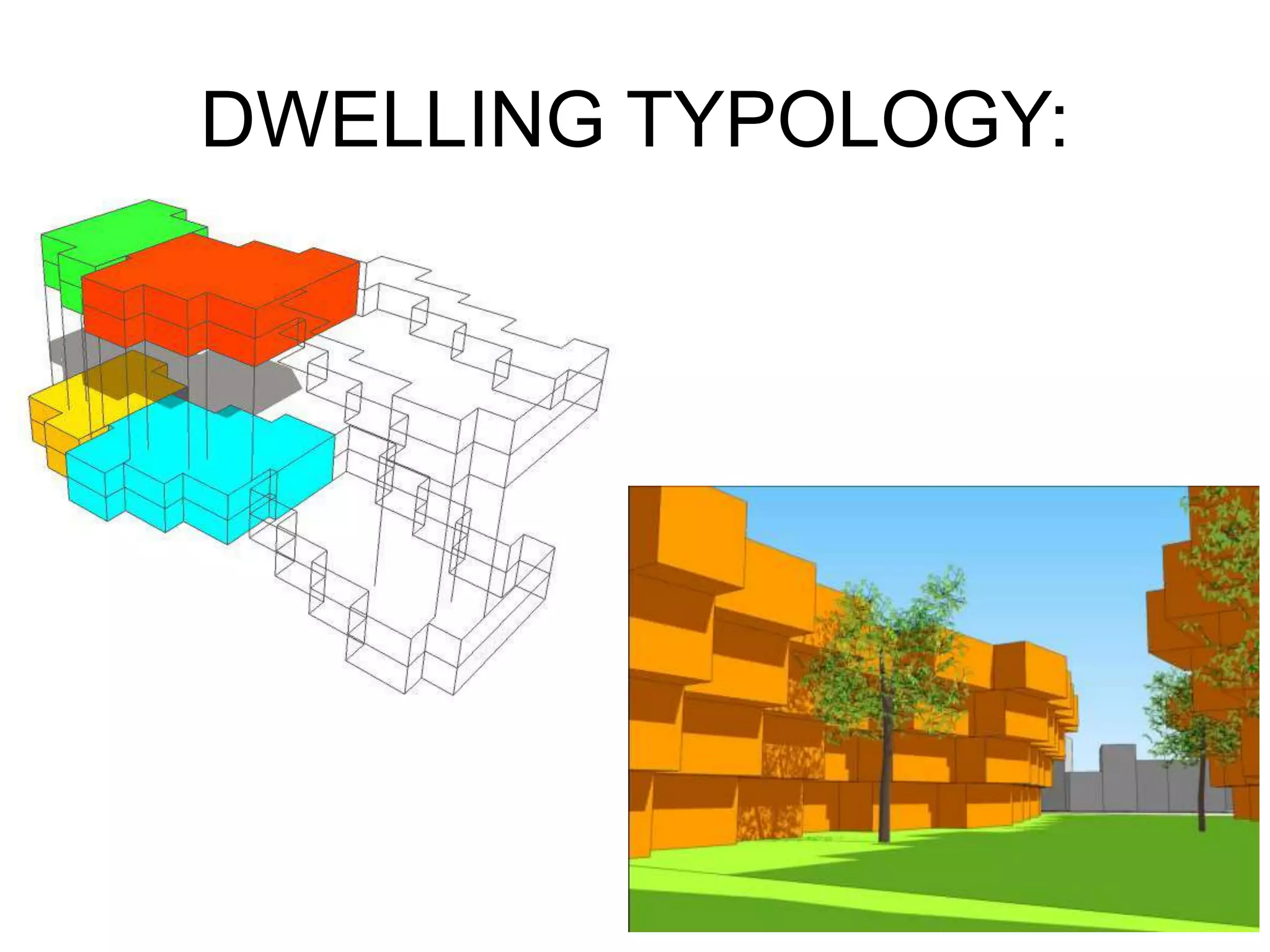 DWELLING TYPOLOGY:
 