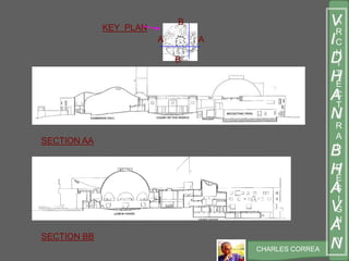 A
R
C
H
I
T
E
C
T
U
R
A
L
D
E
S
I
G
N
IV
CHARLES CORREA
V
I
D
H
A
N
B
H
A
V
A
N
A A
B
B
SECTION AA
SECTION BB
KEY PLAN
 