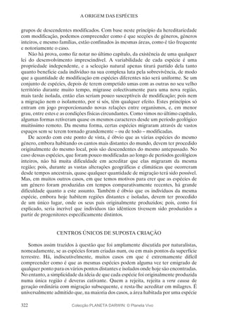 A Origem das Espécies - Charles Darwin