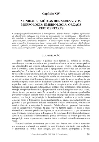 A Origem das Espécies - Charles Darwin