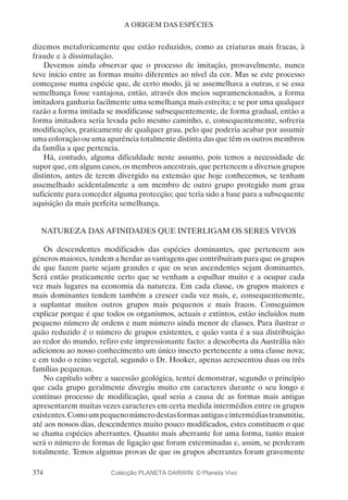 A Origem das Espécies - Charles Darwin