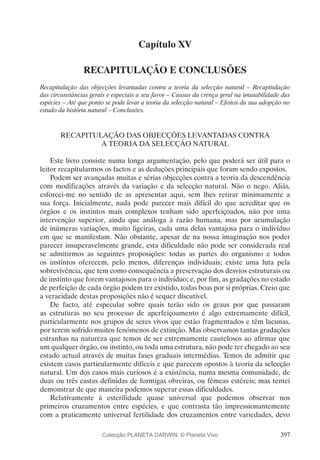 A Origem das Espécies - Charles Darwin