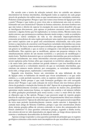 A Origem das Espécies - Charles Darwin