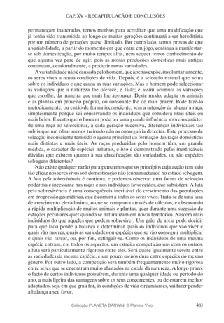 A Origem das Espécies - Charles Darwin