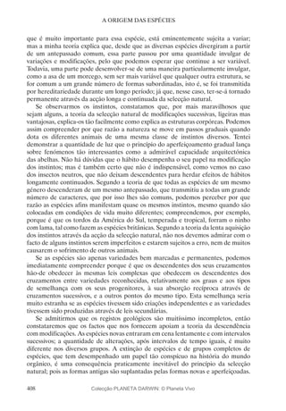 A Origem das Espécies - Charles Darwin