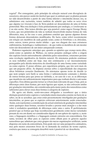 A Origem das Espécies - Charles Darwin