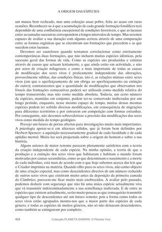 A Origem das Espécies - Charles Darwin