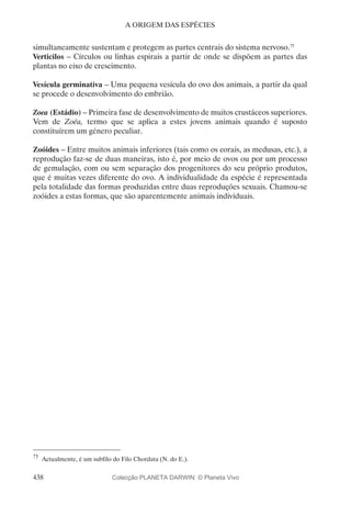 A Origem das Espécies - Charles Darwin