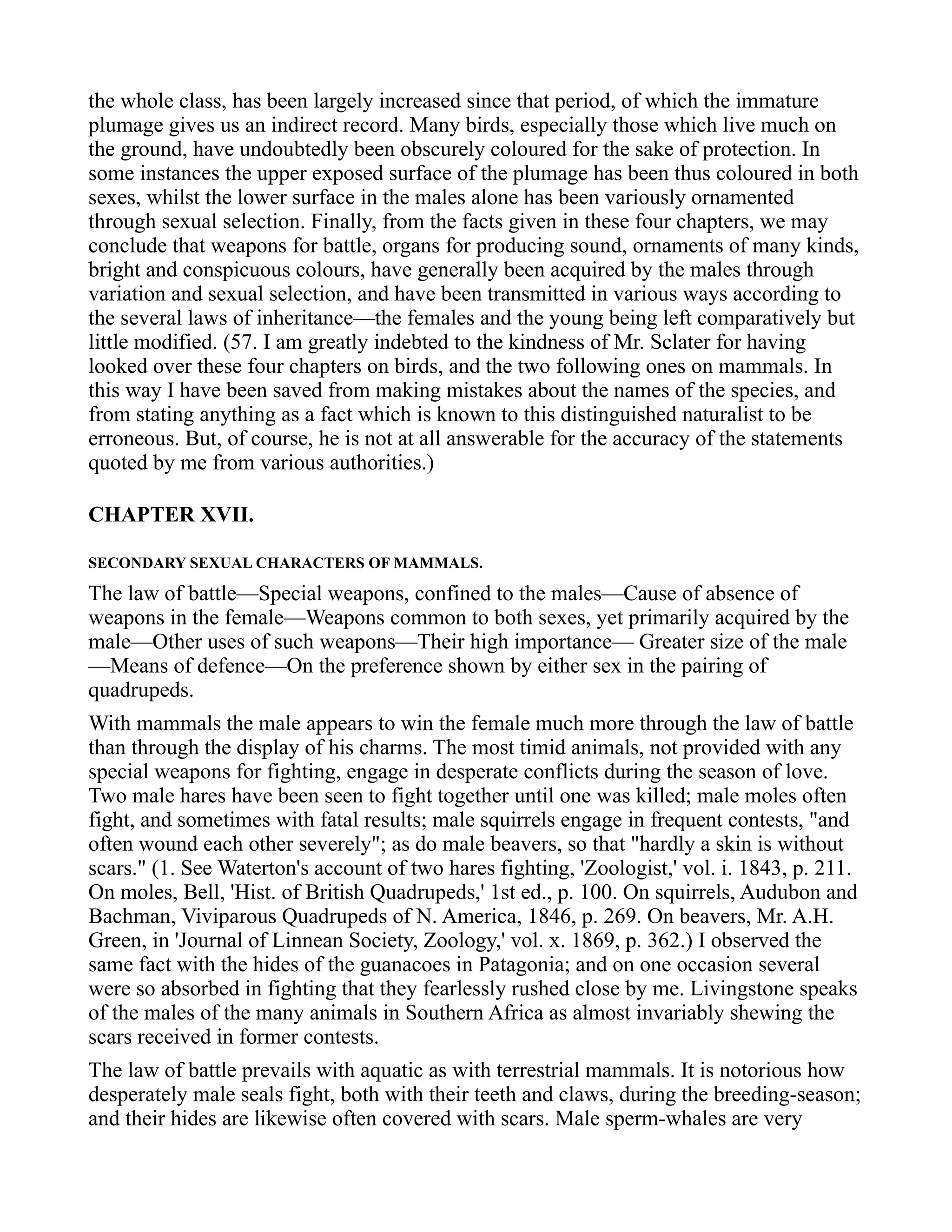 Charles Darwin - The Descent of Man