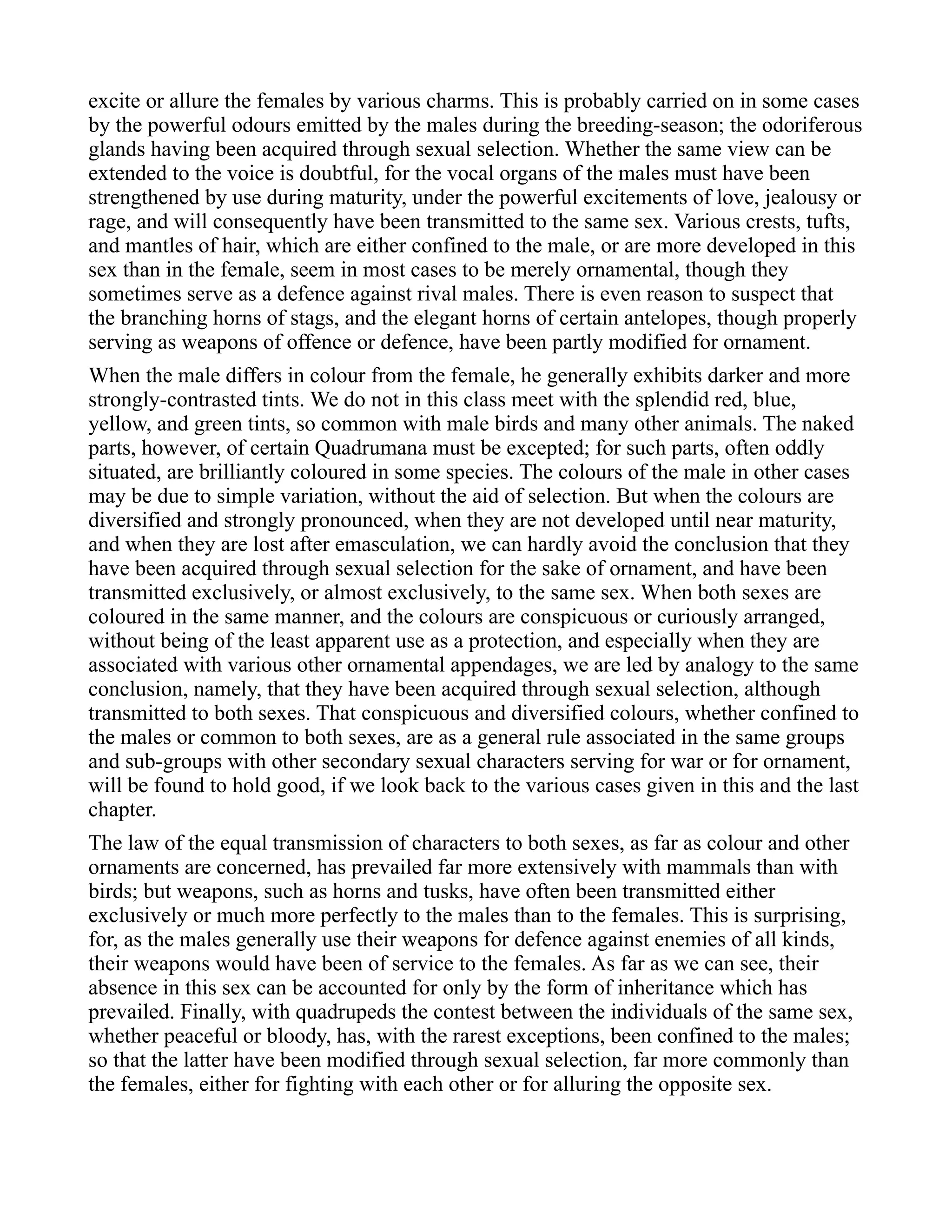 Charles Darwin - The Descent of Man