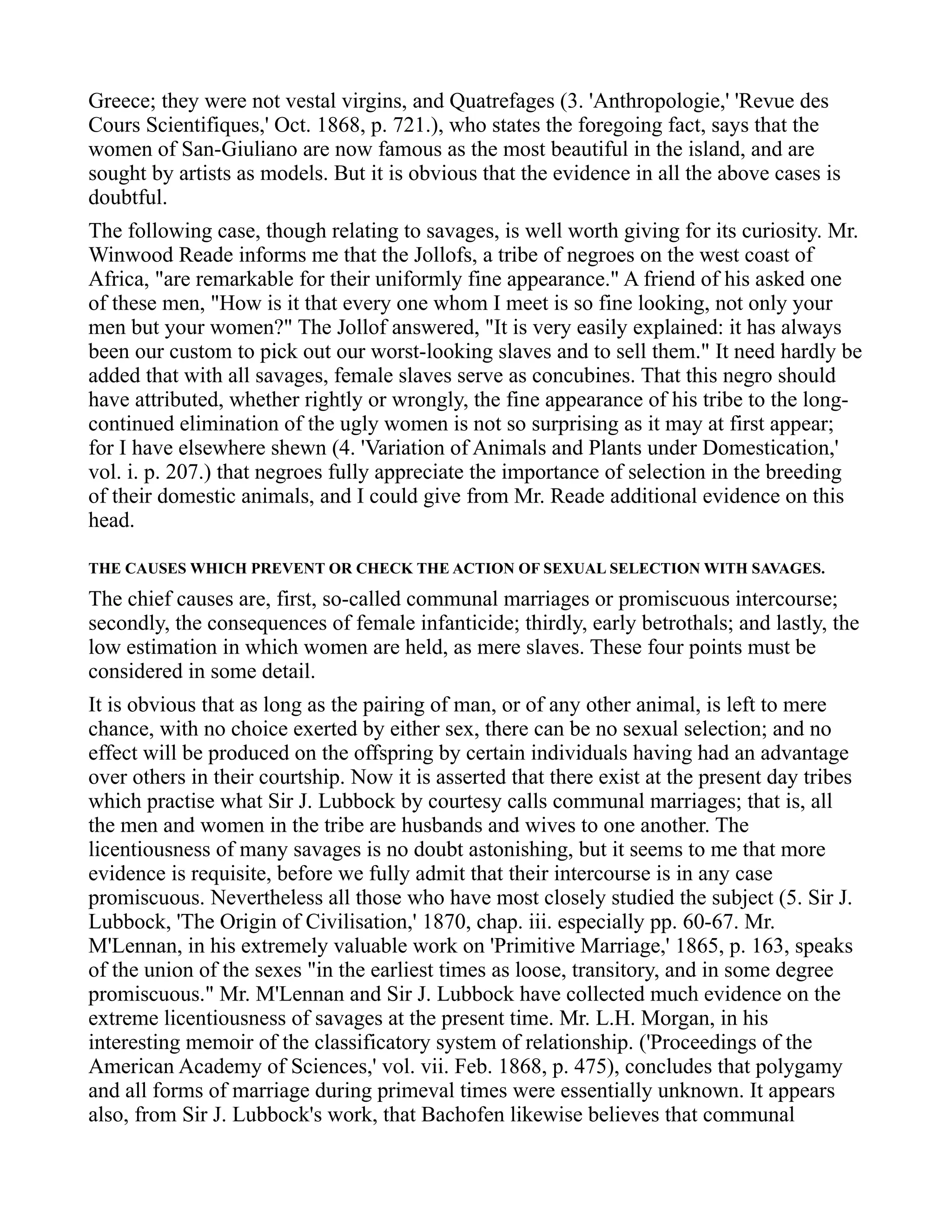 Charles Darwin - The Descent of Man