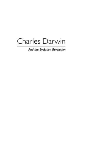 Charles darwin and the evolution revolution full book in pdf Form | PDF