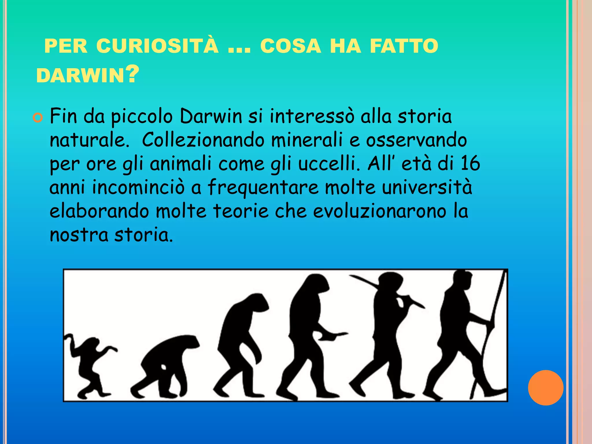 Charles darwin e l’evoluzione | PPTX