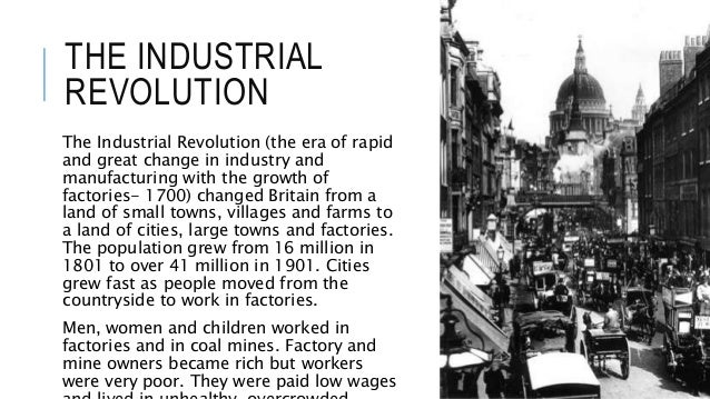 The Industrial Revolution By Charles Dickens