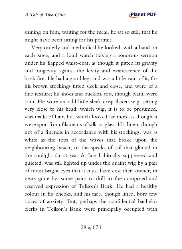 tale of two cities essay