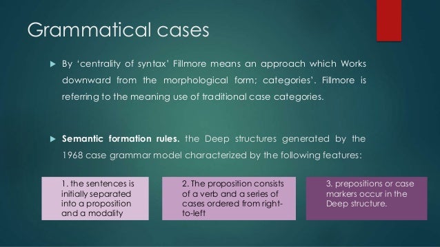 Narrative case grammar image