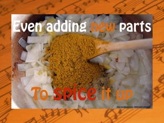 Even adding new parts
To spice it uphttps://www.flickr.com/photos/130283013@N07/16944944335/
 