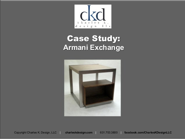 armani exchange case