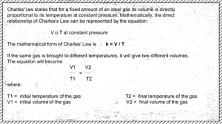 Charles's Law and its formula given.pptx
