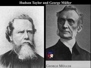 and the famous Founder of orphanages, George Müller. Charles paid
several visits to Ashley Down, Bristol, to talk with tha...