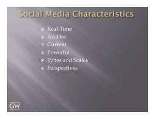 ¨ 
¨ 
¨ 
¨ 
¨ 
¨ 

Real-Time
Ad-Hoc
Current
Powerful
Types and Scales
Perspectives

 