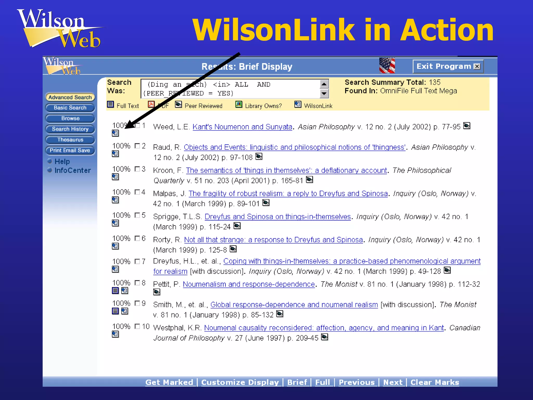 WilsonLink in Action 