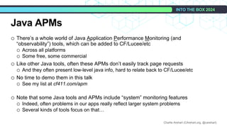 Demonstrating Monitoring Solutions for CF and Lucee | PDF