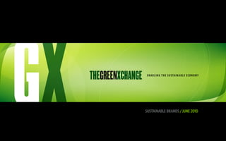 GreenXchange the Effort to Speed Eco-Innovation - Charlie Brown, …