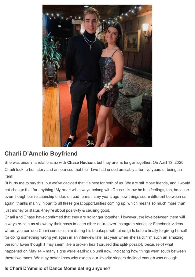 Charlie D'Amelio Biography PDF
