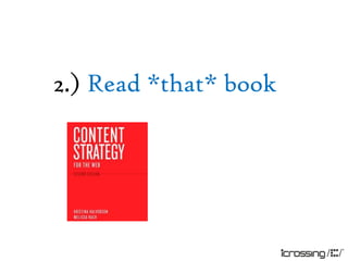 2.) Read *that* book
 