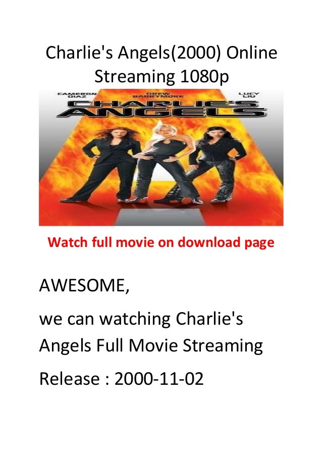 Charlie`S Angels Movie Watch Online