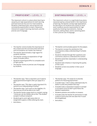 Charlotte danielson The framework for teaching evaluation instrument ...
