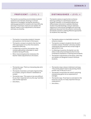 Charlotte danielson The framework for teaching evaluation instrument ...