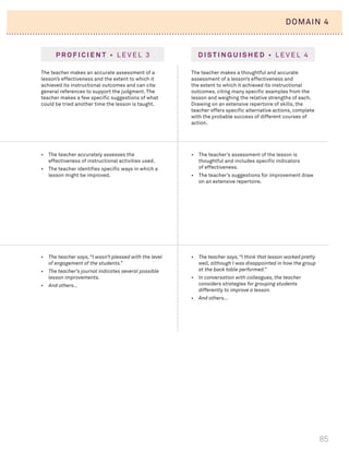 Charlotte danielson The framework for teaching evaluation instrument ...