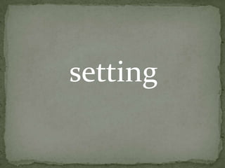 setting 