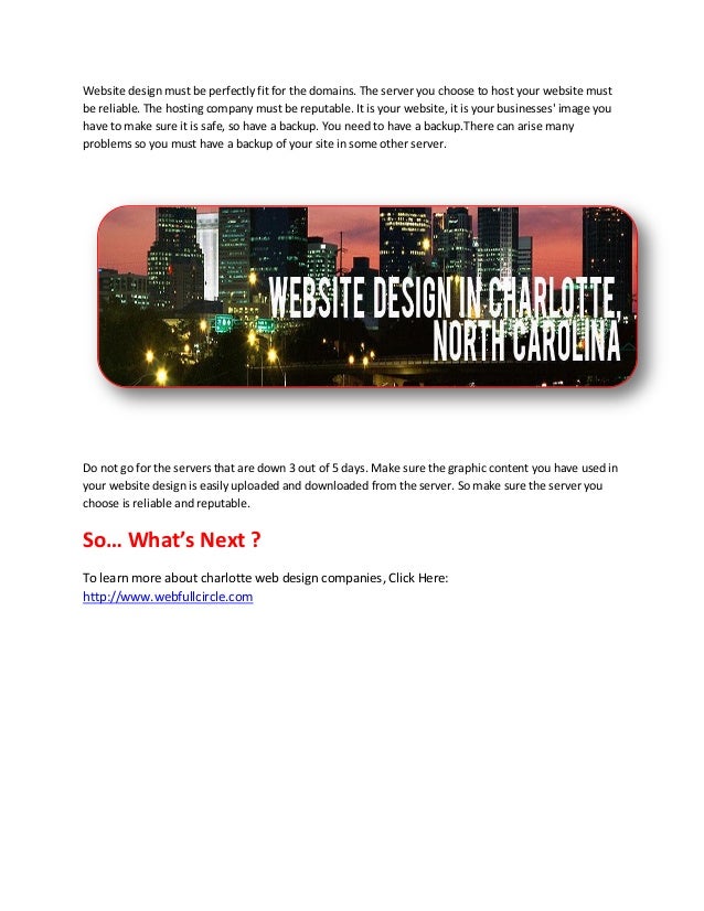 charlotte web design