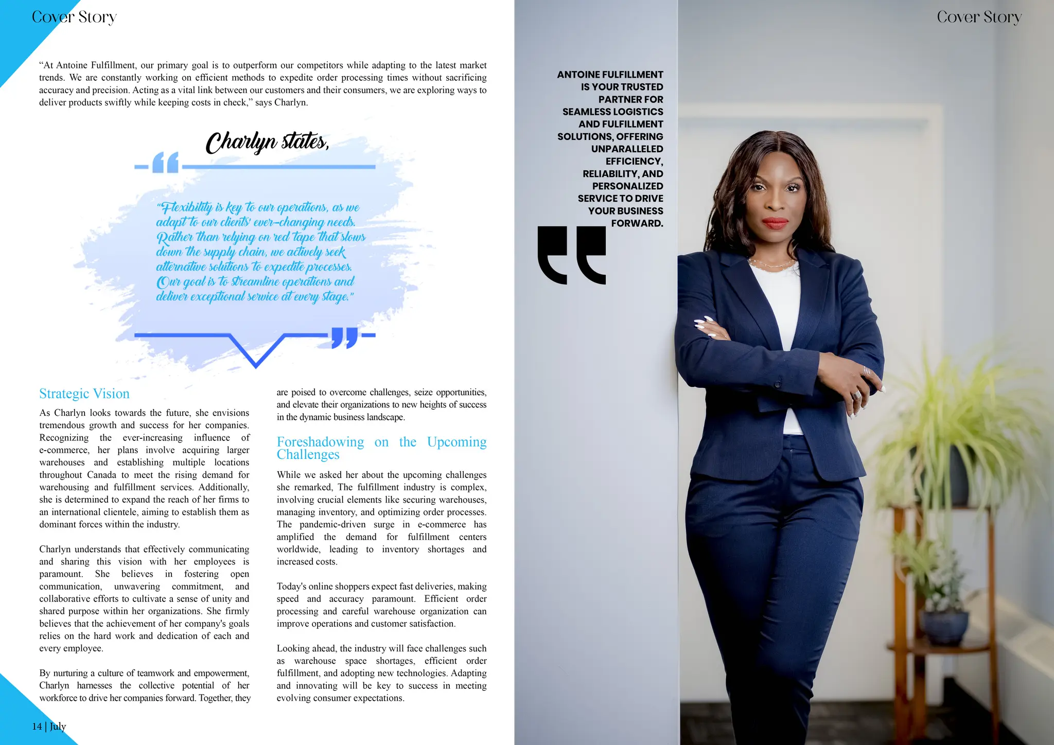 Time Iconic | 15
Cover Story
Cover Story
14 | July