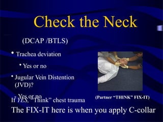 Patient Assessment international trauma life support | PPTX