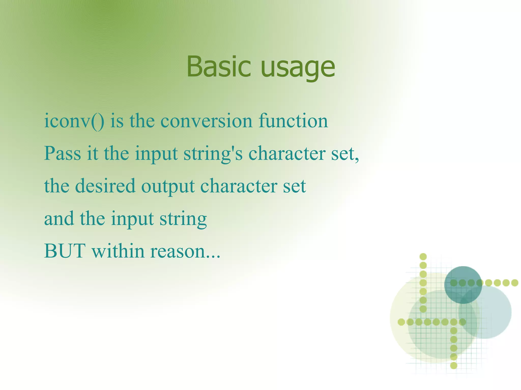 Mojibake? What's that? A great Japanese word meaning garbled (bake) characters (moji) 
