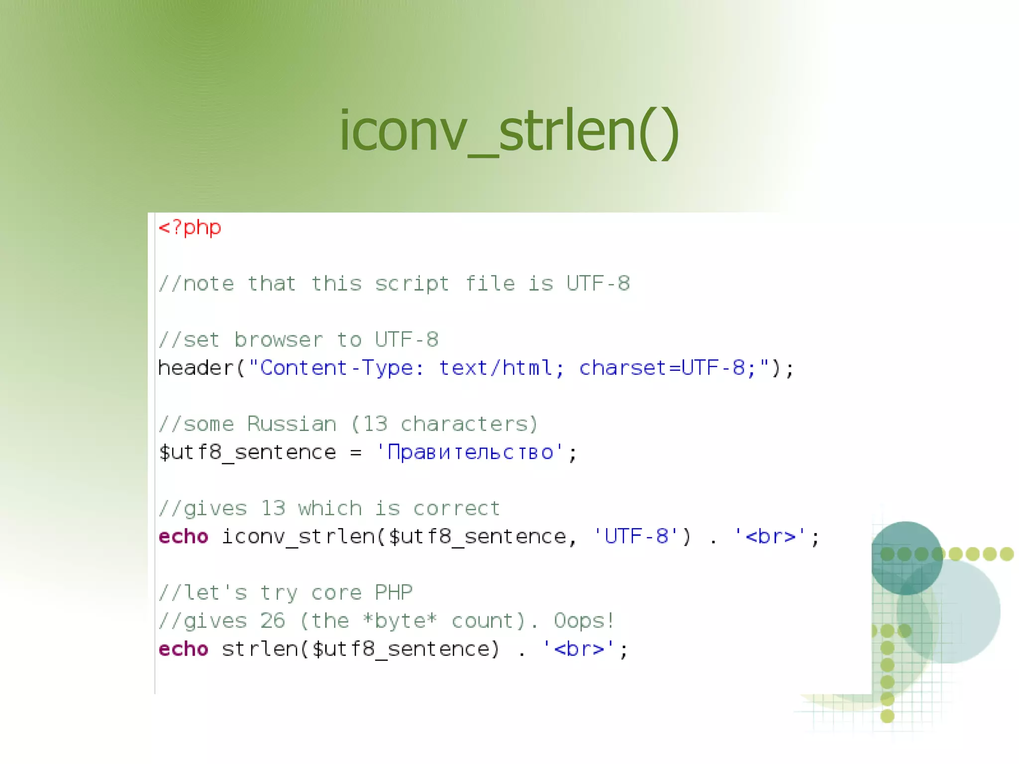 Convert backend ↔ frontend character sets 