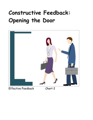 Constructive Feedback:
Opening the Door




Effective Feedback   Chart 2
 