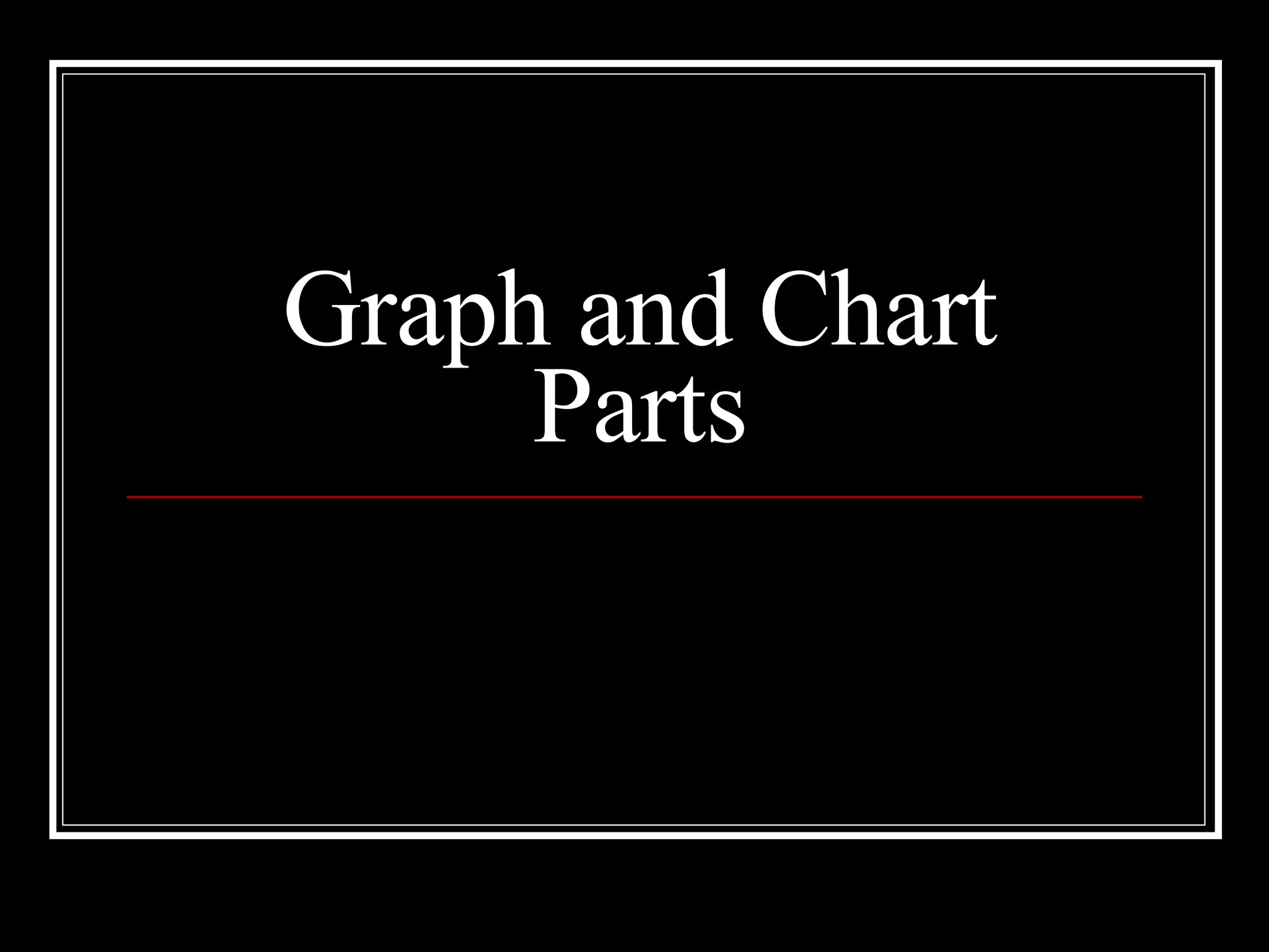 Graph and Chart Parts 